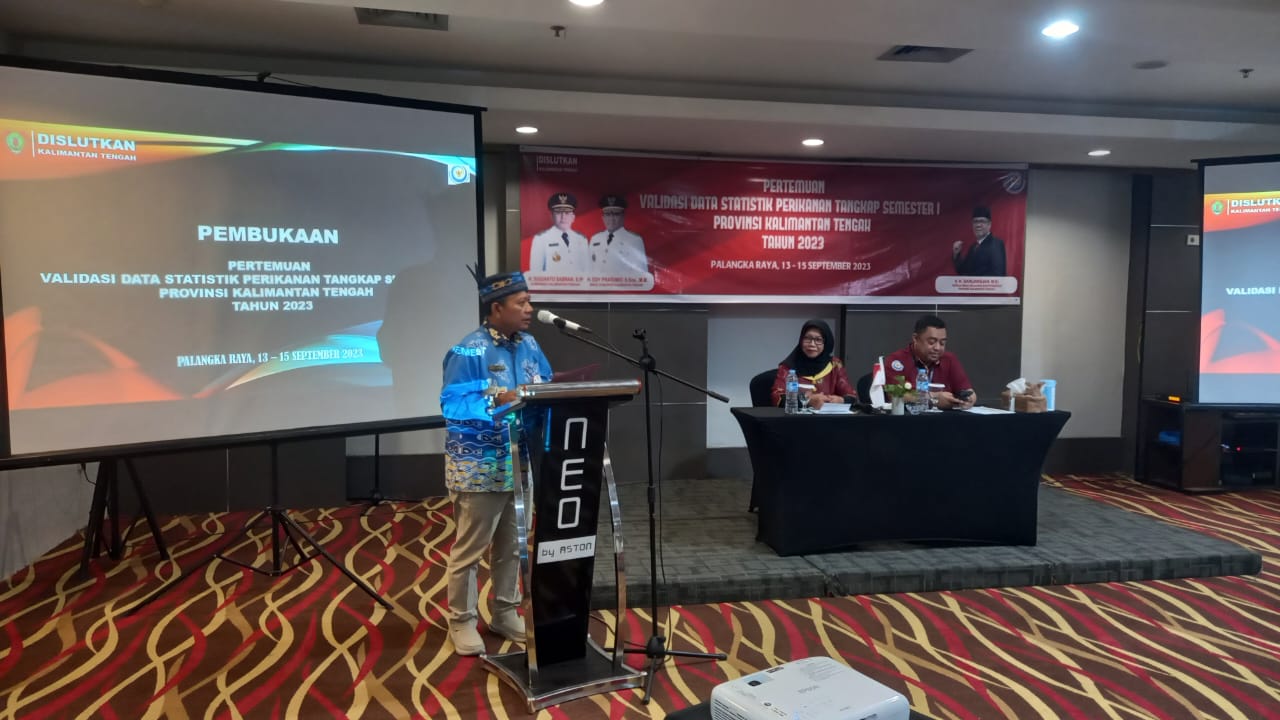 Persiapkan Data Statistik Terkini, Dislutkan Laksanakan Validasi Data Statistik Perikanan Tangkap Semester I Tahun 2023