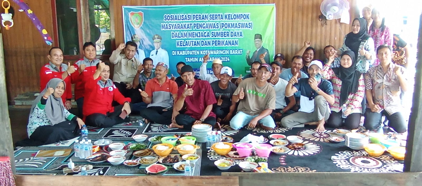 Sosialisasi Peran Pokmaswas Kabupaten Kotawaringin Barat sebagai Bentuk Komitmen Pemprov Kalteng