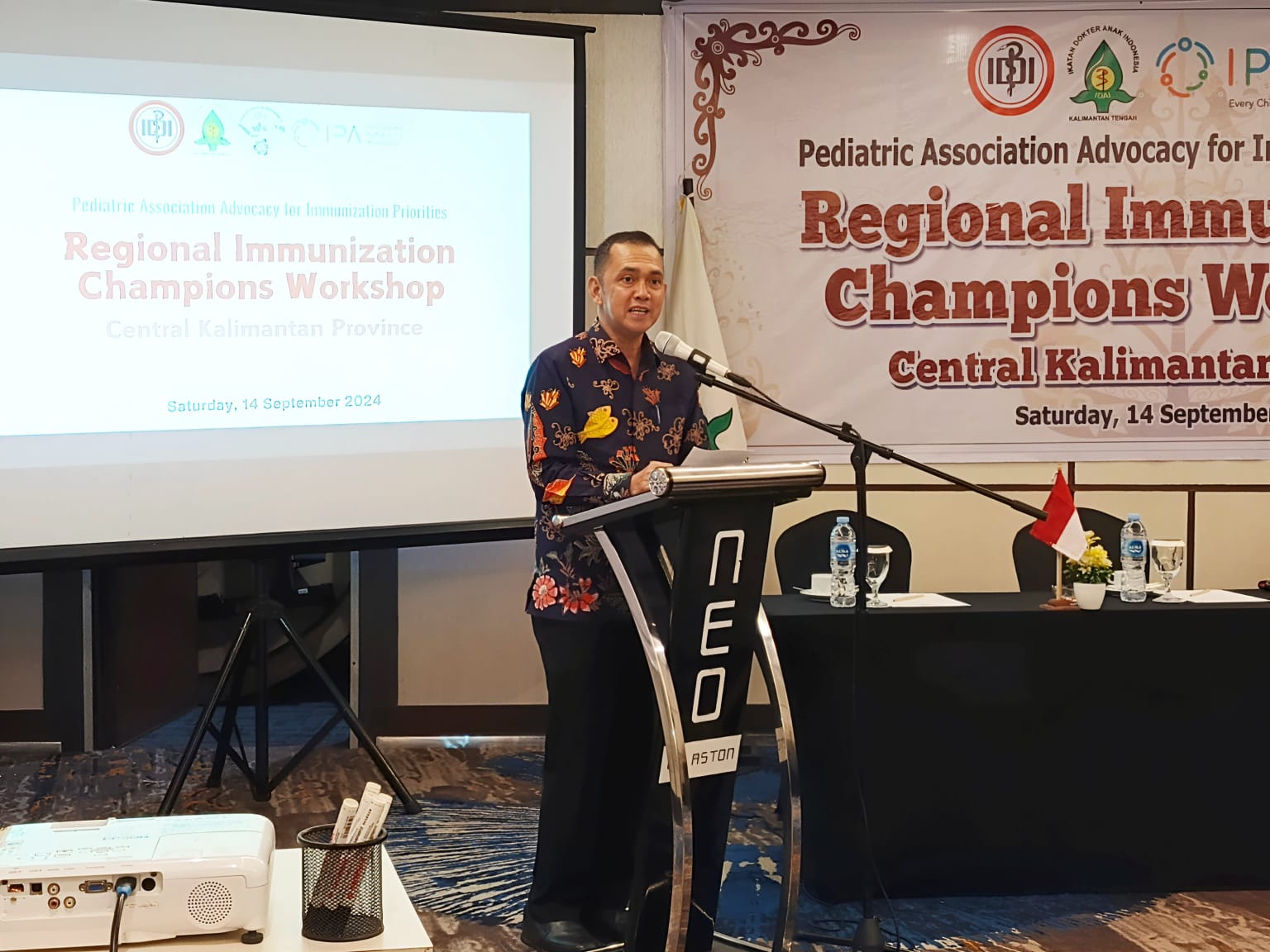 Turunkan Risiko Stunting, IDAI Cabang Kalteng Gelar Kegiatan Regional Immunization Champions Workshop