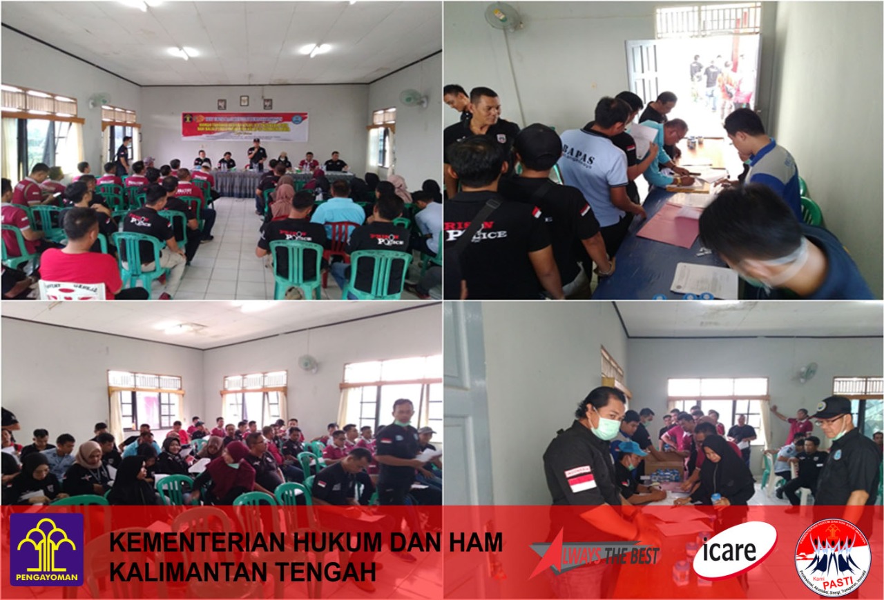 Dalam Rangka Memperingati HDKD UPT Pemasyarakatan Gelar Giat Tes Urin Serentak Kepada Para Pegawai