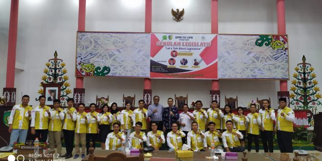 Mahasiswa Fakultal Hukum Dibekali Ilmu Legislasi