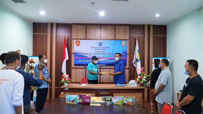 RSSI Pangkalan Bun Terima Bantuan Buku Siap Layan dari Perpusnas RI