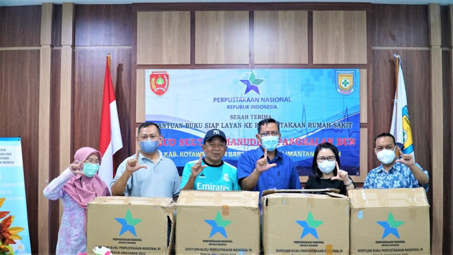 RSSI Pangkalan Bun Terima Bantuan Buku Siap Layan dari Perpusnas RI