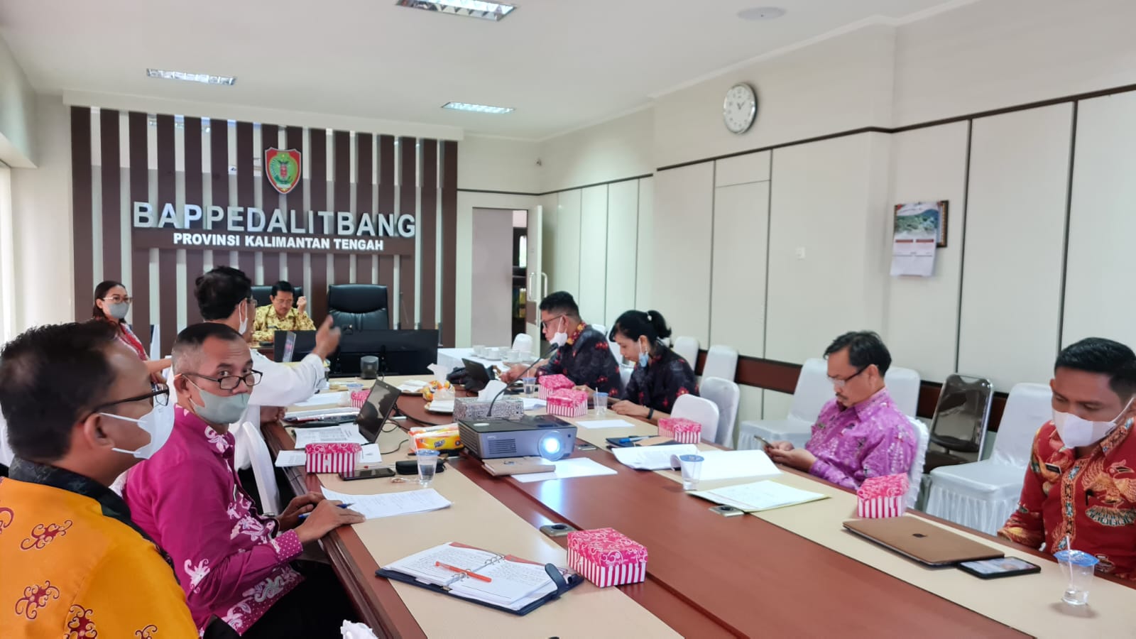 Bappedalitbang Gelar Pertemuan Pemantapan Penyelenggaraan Satu Data Indonesia Tingkat Prov. Kalteng