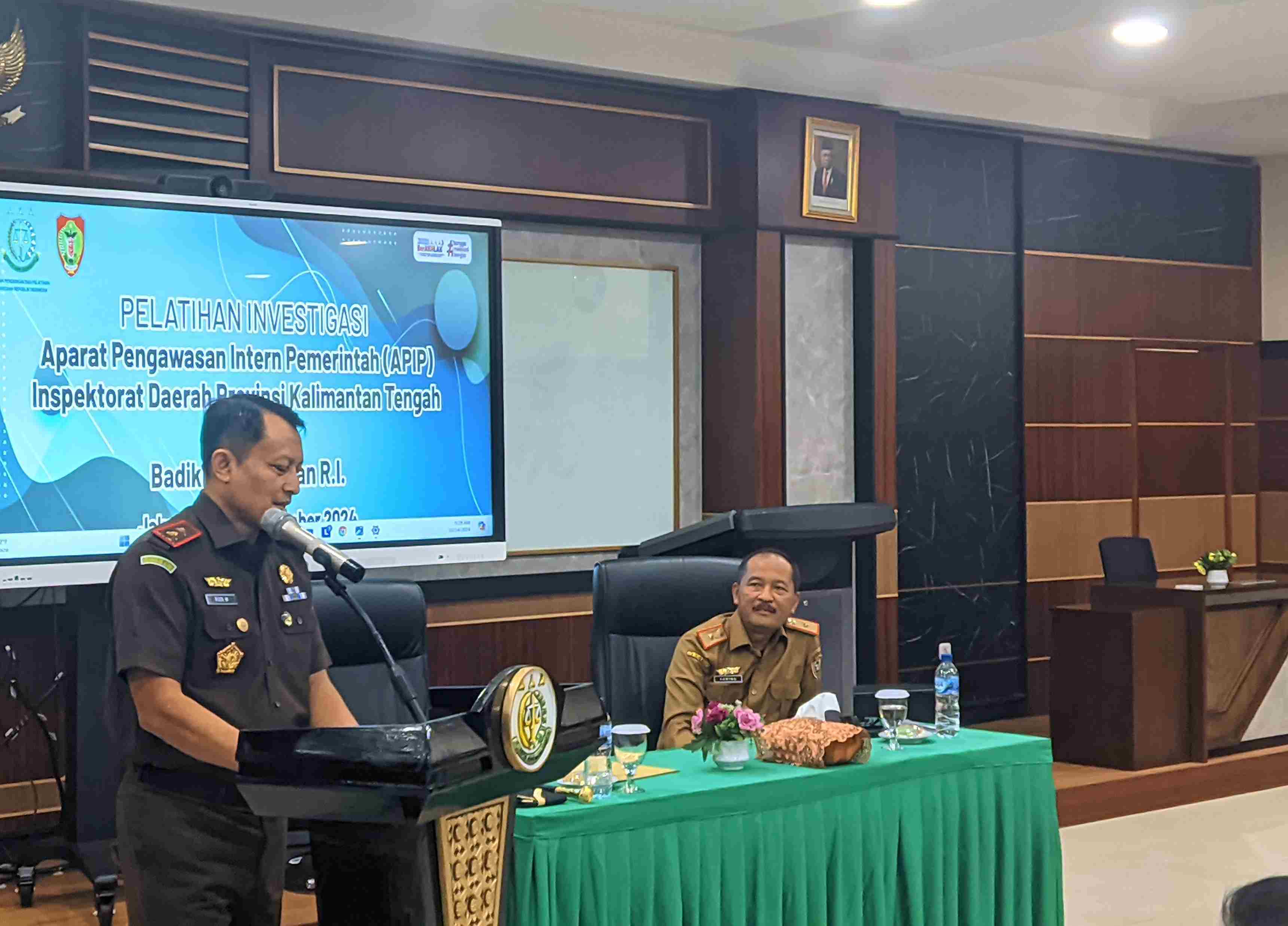 Inspektorat Daerah Prov. Kalteng Jalin Kerja Sama dengan Bandiklat Kejaksaan RI Laksanakan Pelatihan Audit Investigasi