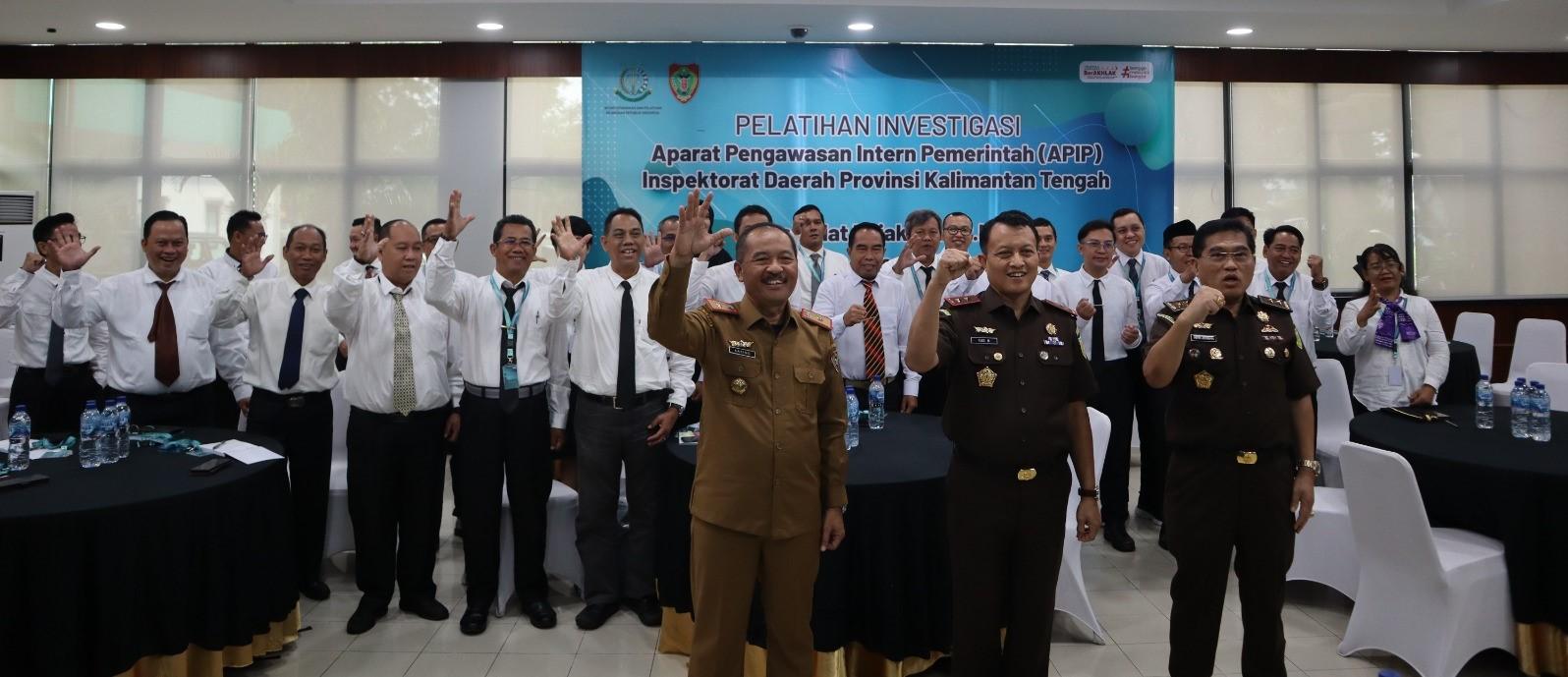 Inspektorat Daerah Prov. Kalteng Jalin Kerja Sama dengan Bandiklat Kejaksaan RI Laksanakan Pelatihan Audit Investigasi