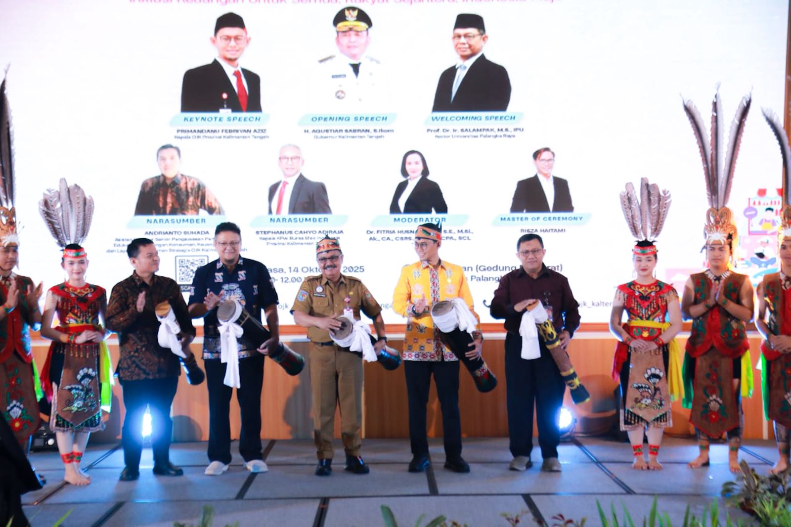 Pemprov Kalteng Dukung Penguatan Literasi dan Inklusi Keuangan melalui Puncak BIK 2025 di UPR