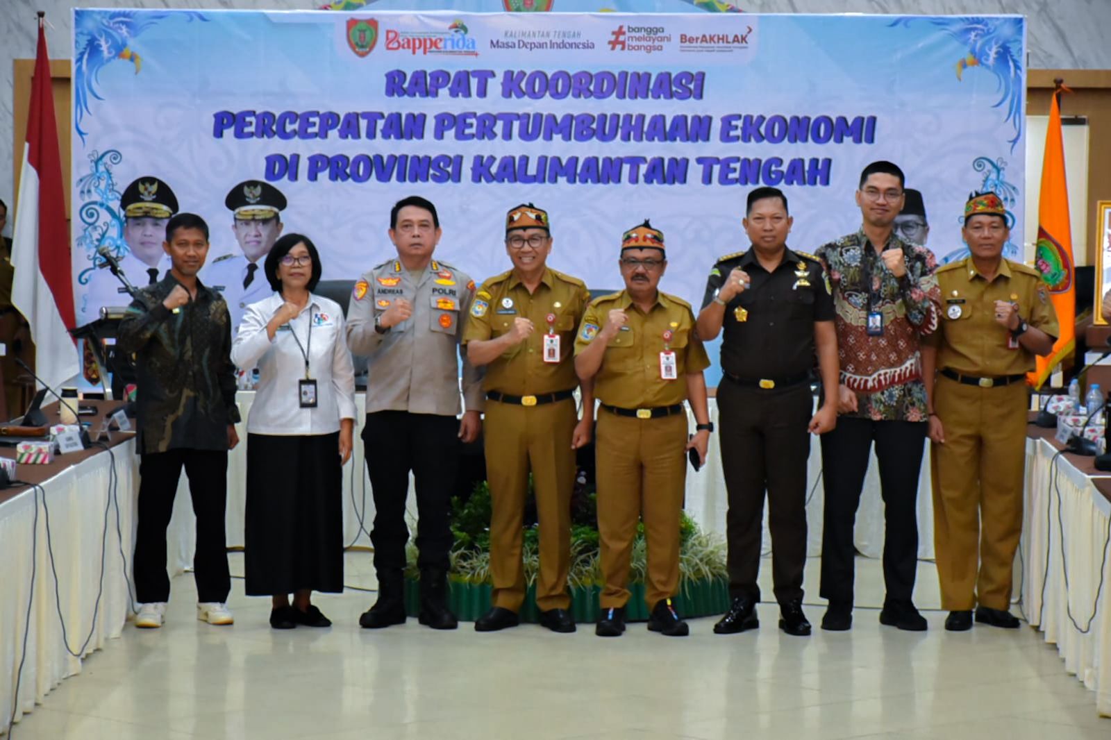 Mantapkan Sinergi, Pemprov Kalteng Bahas Strategi Percepatan Pertumbuhan Ekonomi Daerah