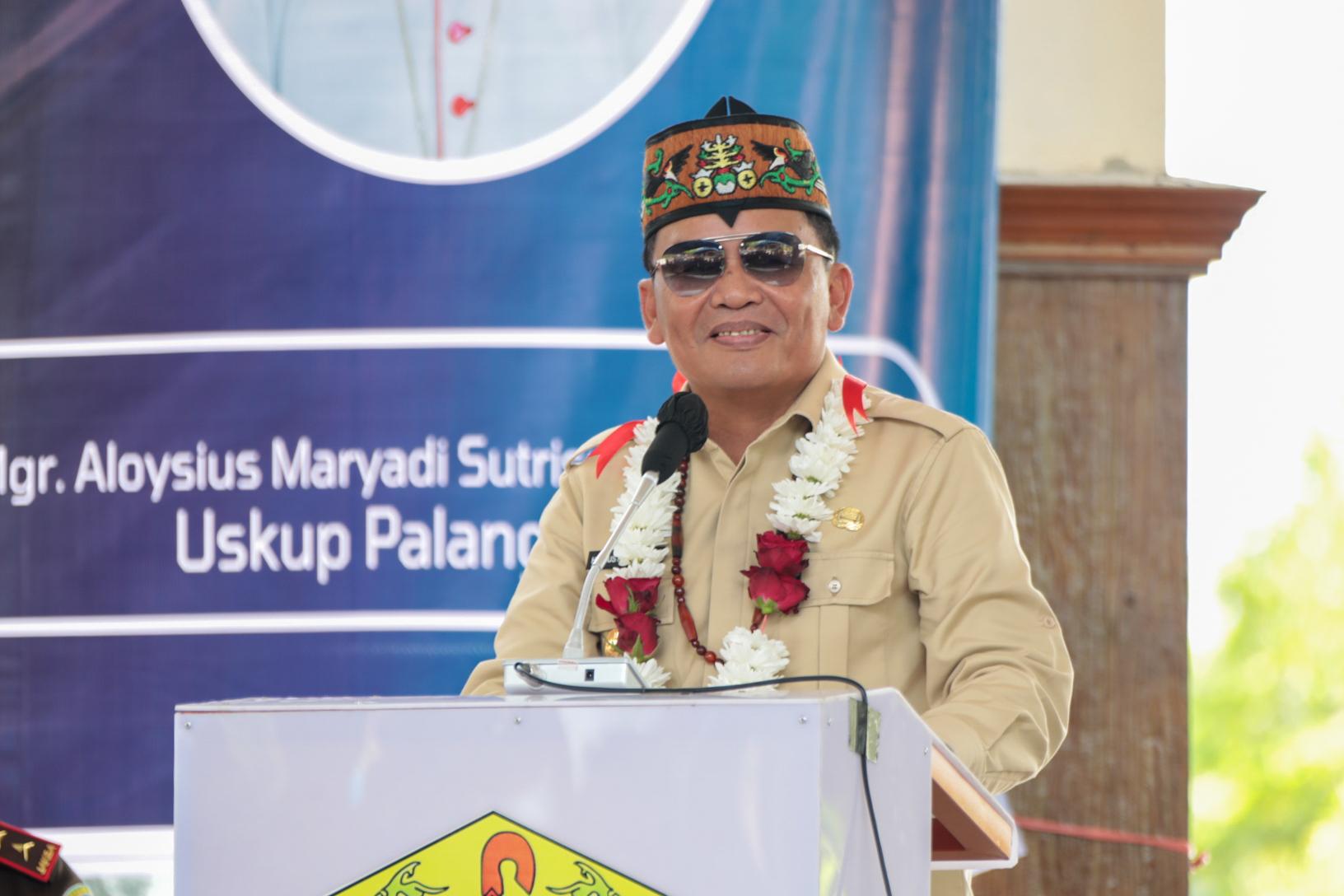 Pemprov Kalteng Dukung Toleransi Umat Beragama melalui Peresmian Jalan Salib
