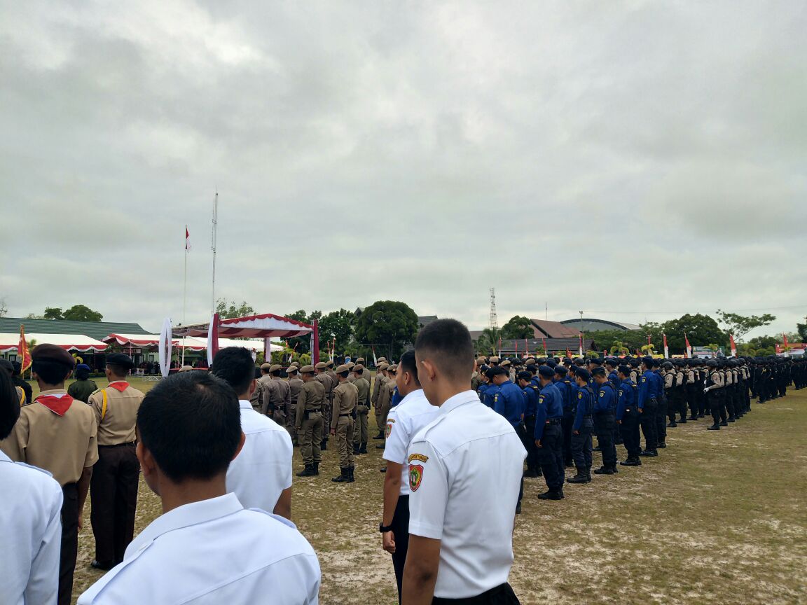 Dinas Perhubungan Mengikuti Upacara HUT Brimob ke - 72