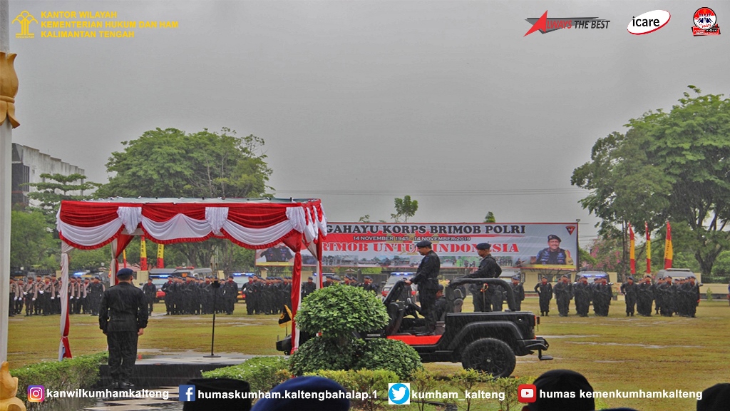 Kakanwil Hadiri Ulang Tahun Brimob ke-74