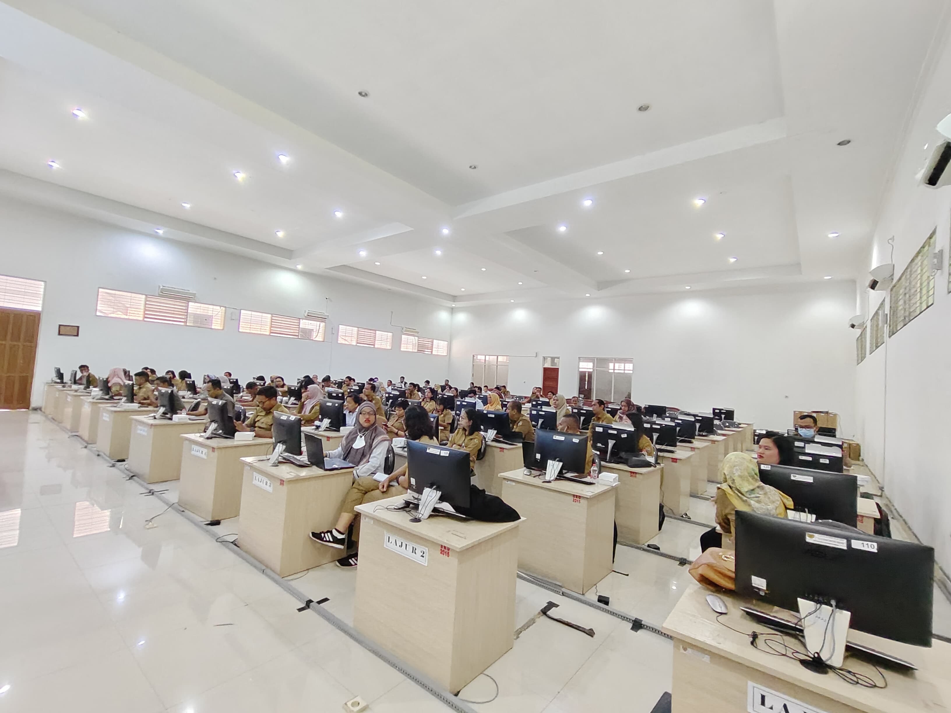 Biro Organisasi Laksanakan Asistensi Penginputan Data SOTK dan Kebutuhan ASN