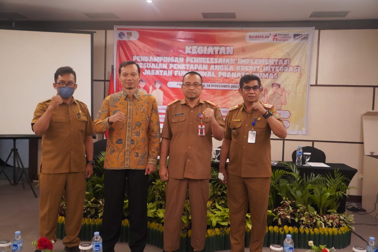  Implementasi Penyesuian Penetapan Angka Kredit  Integrasi Prahum melalui Simphoni, Diskominfosantik Gelar Pendampingan