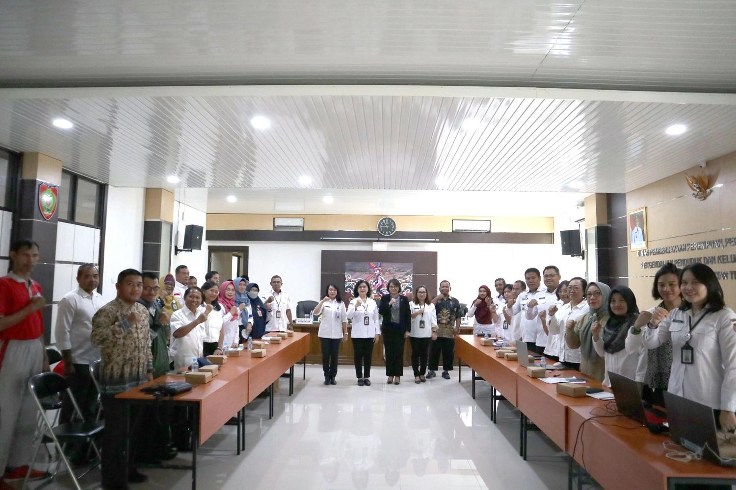 DP3APPKB Prov. Kalteng Laksanakan Pertemuan Koordinasi dan Kerja Sama Lintas Sektor Pencegahan Kekerasan Terhadap Anak di Kalimantan Tengah Tahun 2024