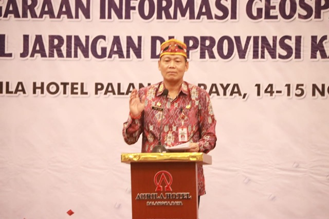 Sahli Gubernur Yuas Elko Buka Bimbingan Teknis Penyelenggaraan Informasi Geospasial Lanjutan pada Simpul Jaringan