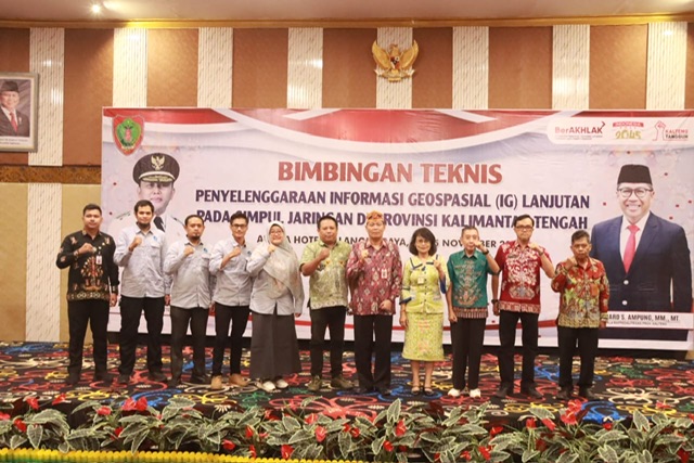 Sahli Gubernur Yuas Elko Buka Bimbingan Teknis Penyelenggaraan Informasi Geospasial Lanjutan pada Simpul Jaringan