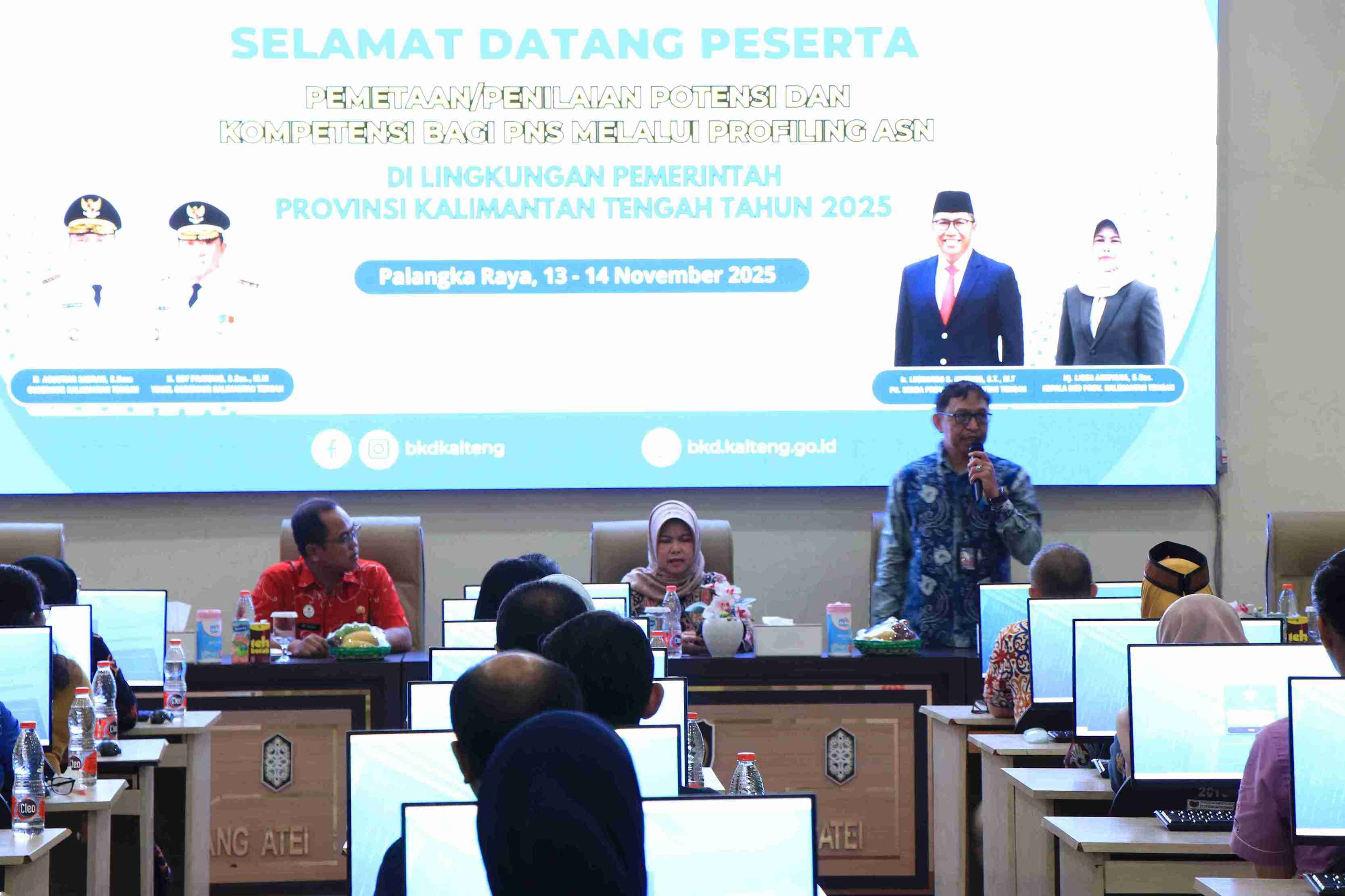 Kepala BKD Prov. Kalteng Resmi Buka Profiling ASN (ProASN) di lingkungan Pemerintah Provinsi Kalimantan Tengah