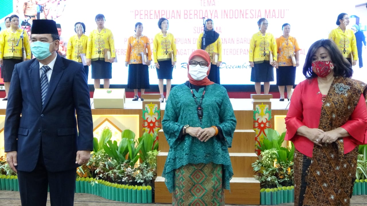 Pemprov. Kalteng Gelar Acara Pucak Peringatan Hari Ibu ke-92 Tingkat Provinsi Kalimantan Tengah Tahun 2020