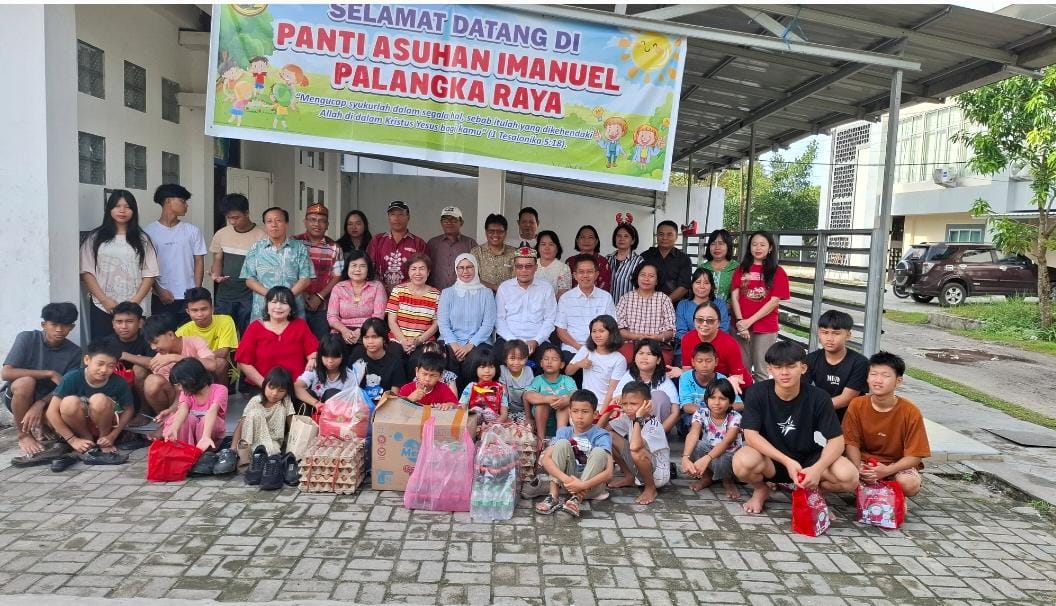Wujudkan kasih Natal bagi sesama, Dinas TPHP dan Dinas Hanpang Prov Kalteng laksanakan anjangsana ke Panti Asuhan