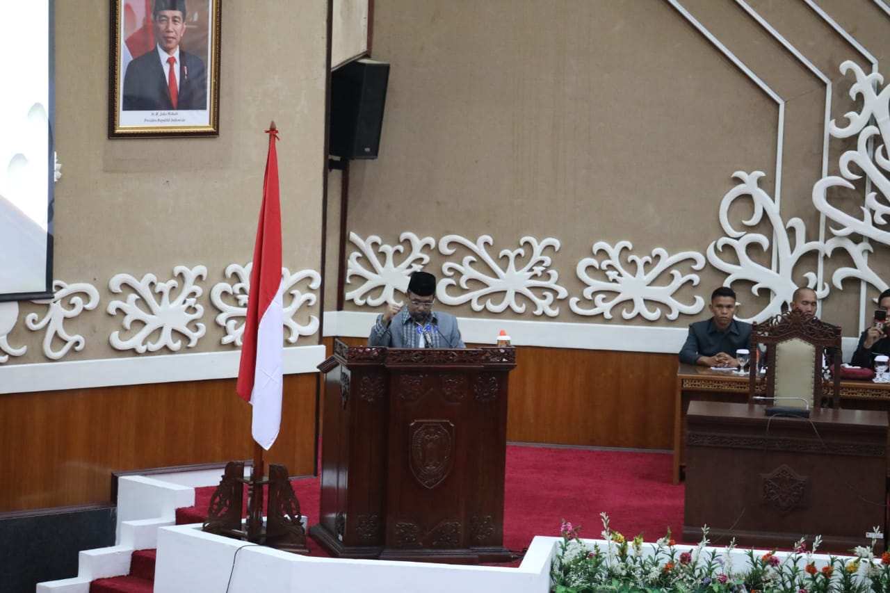 Wagub Kalteng hadiri Rapat Paripurna Ke-1 Pembukaan Masa Persidangan I Tahun Sidang 2020