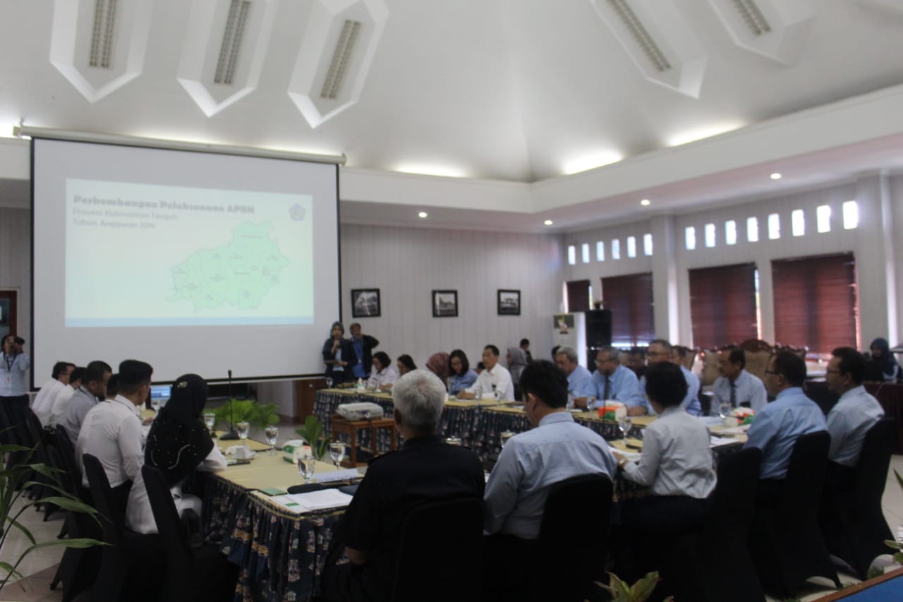 Realisasi APBN di Provinsi Kalteng Tahun 2019
