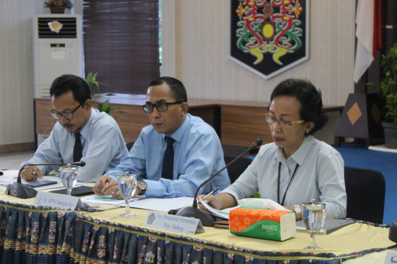Realisasi APBN di Provinsi Kalteng Tahun 2019