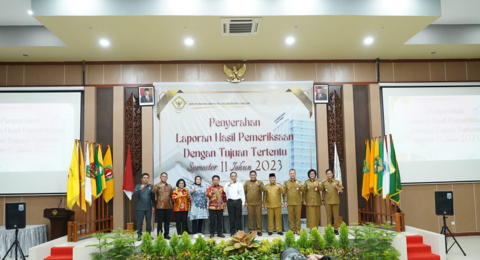 Wagub Edy Pratowo Terima LHP Dengan Tujuan Tertentu dari BPK Kalteng