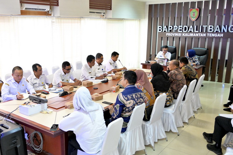 Kepala Bapperida Prov. Kalteng Terima Kunker Anggota Komisi III DPRD Kab. Barito Utara