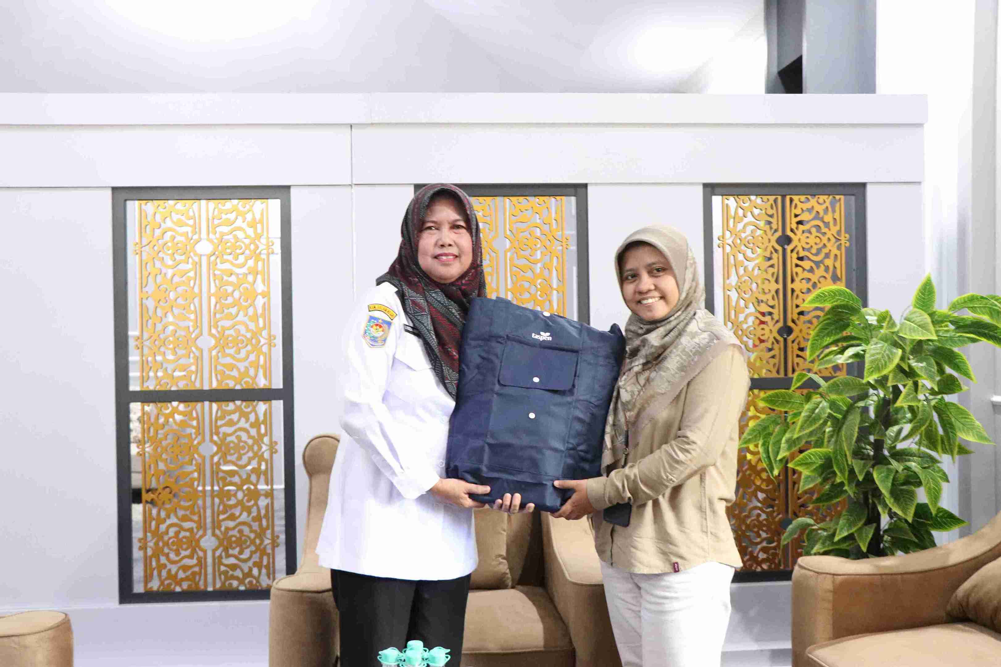 Kepala BKD Prov. Kalteng Terima Kunjungan PT Taspen dan PT Bank Mandiri Taspen