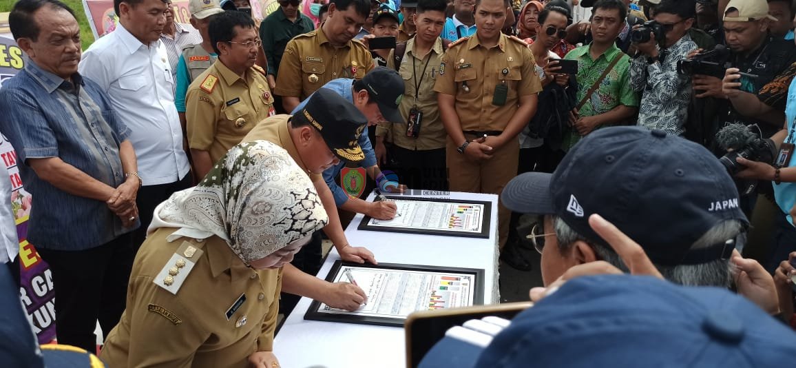 Percepat Pembangunan Infrastruktur Kalteng, Jalan Layang H. Sugianto Sabran Pangkalan Bun - Kolam Diresmikan