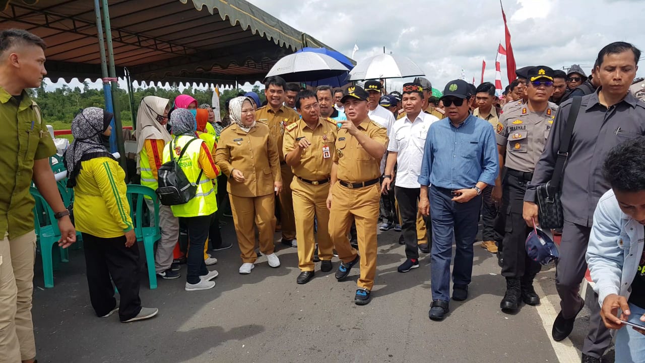 Gubernur Kalteng Resmikan Jembatan Layang Pangkalan Bun â€“ Kotawaringin Lama