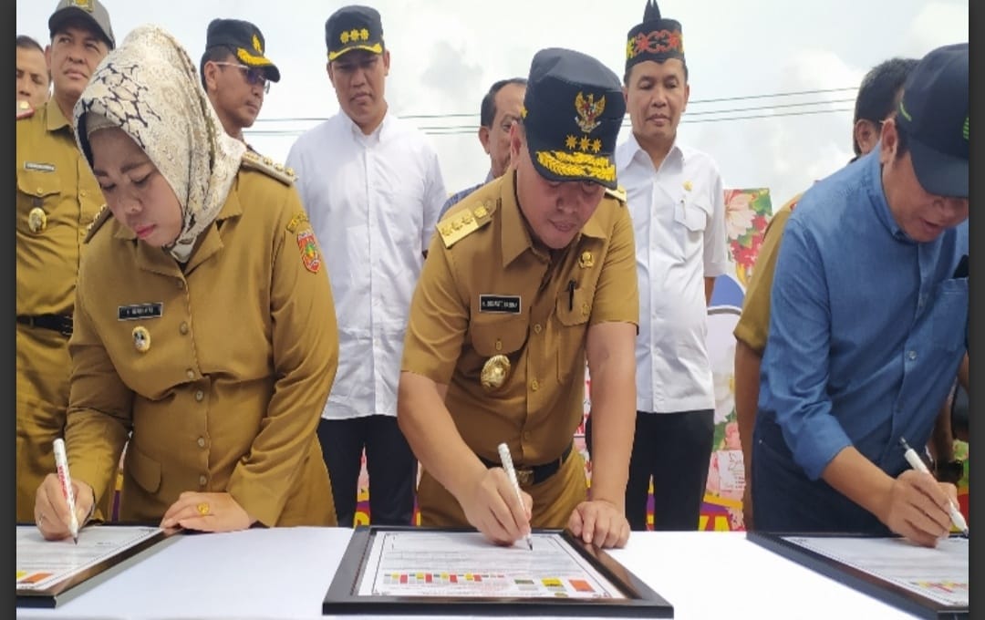 Gubernur Kalteng Resmikan Jembatan Layang Pangkalan Bun â€“ Kotawaringin Lama