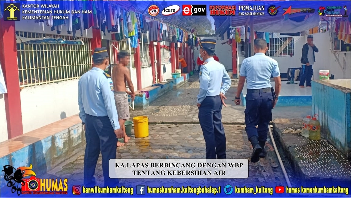 Kalapas Sampit Kembali Lakukan Kontrol Blok Hunian