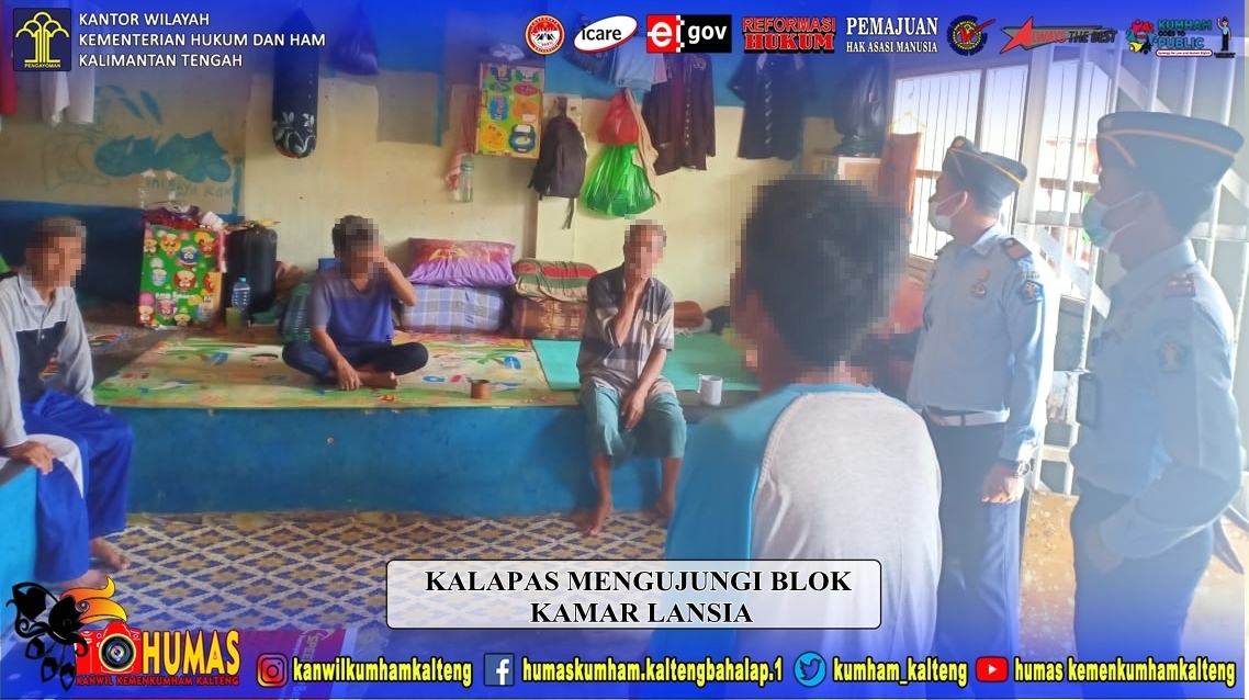 Kalapas Sampit Kembali Lakukan Kontrol Blok Hunian