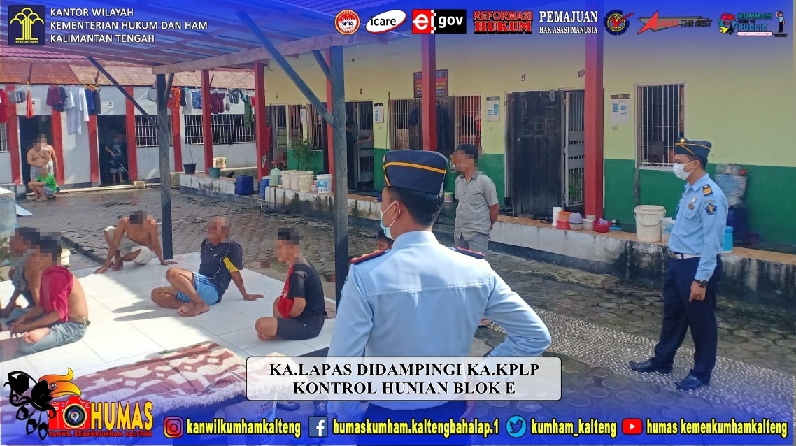 Kalapas Sampit Kembali Lakukan Kontrol Blok Hunian