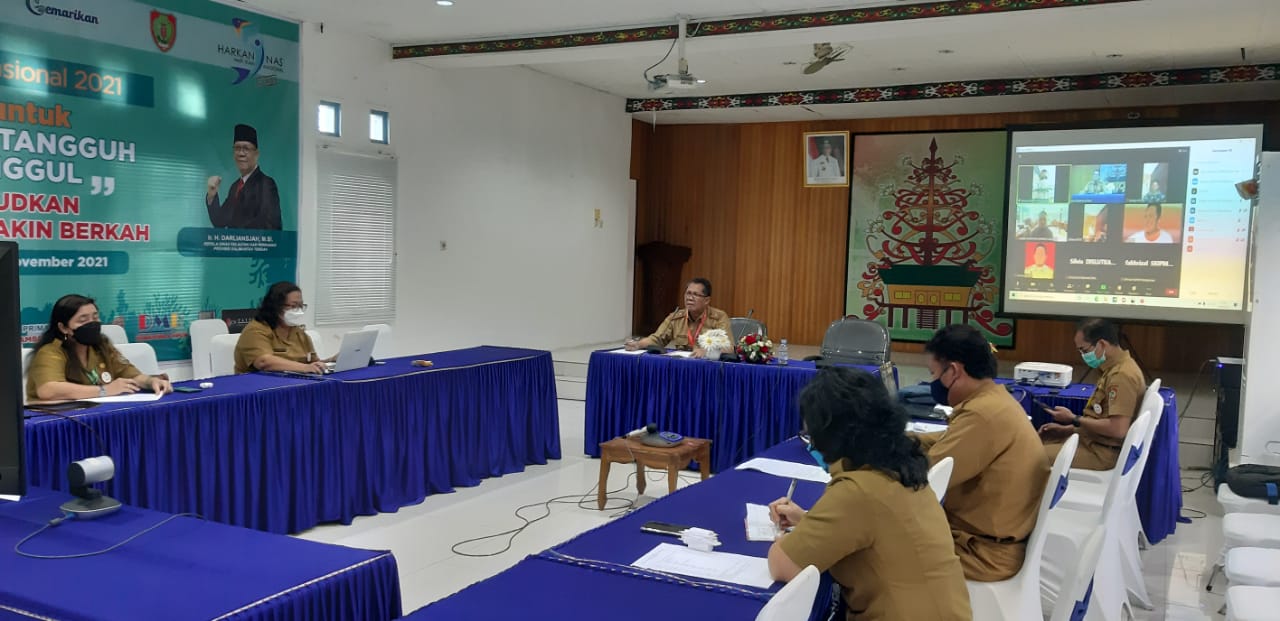 Kadislutkan Kalteng Pimpin Rapat Final Pemantapan Persiapan Launching Ekspor Komoditi Kelautan dan Perikanan 