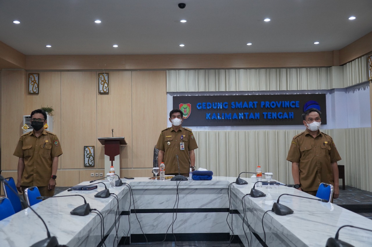 Plt. Kadis Kominfosantik Prov. Kalteng Hadiri Rakor Penguatan Peran Walidata dan Penyelenggaraan Statistik Sektoral di Daerah