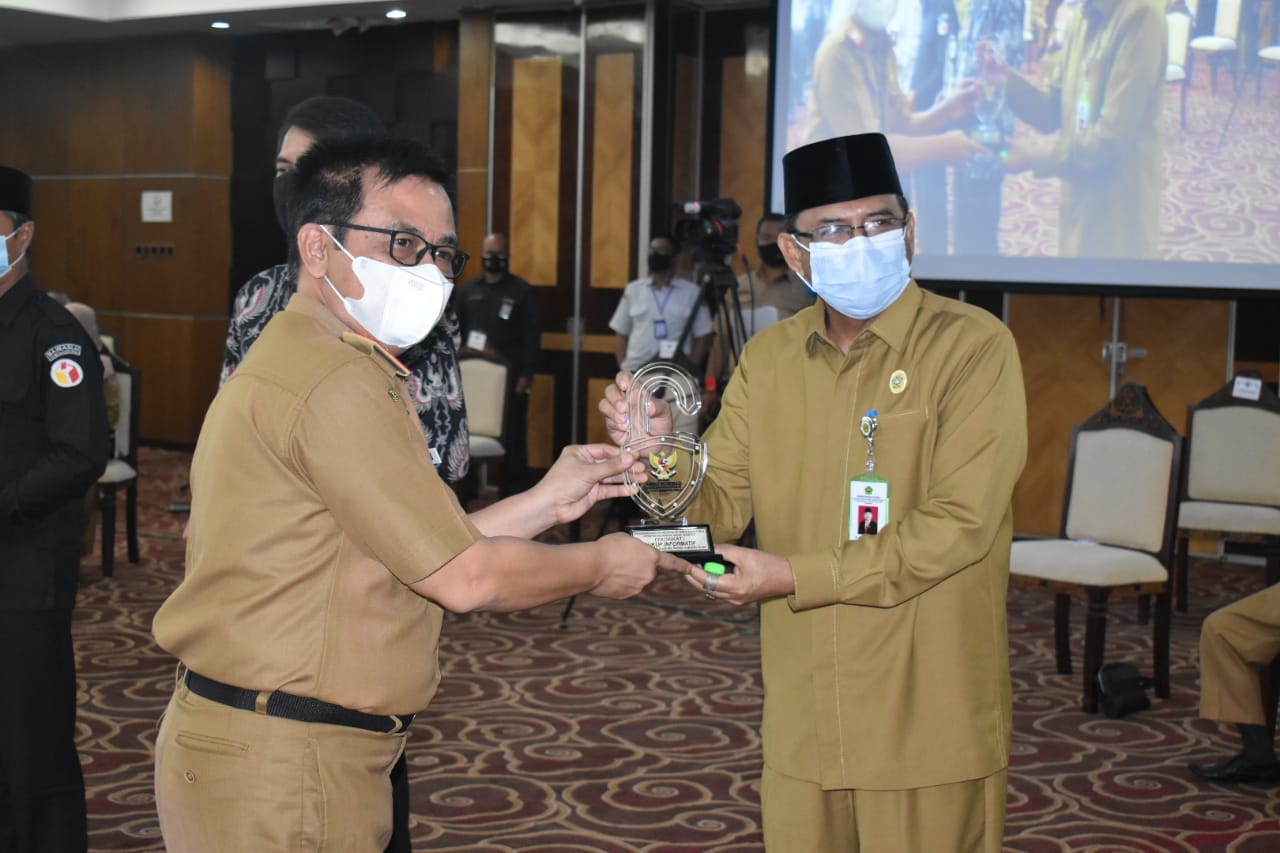 Kemenag Kalteng Diganjar Predikat Cukup Informatif