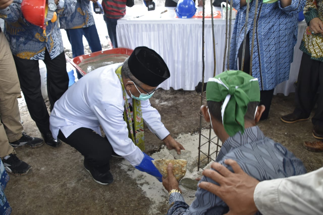 Katma F. Dirun :  Pembangunan Pondok Pesantren Bertujuan Siapkan SDM Untuk Kemajuan Bangsa dan Negara
