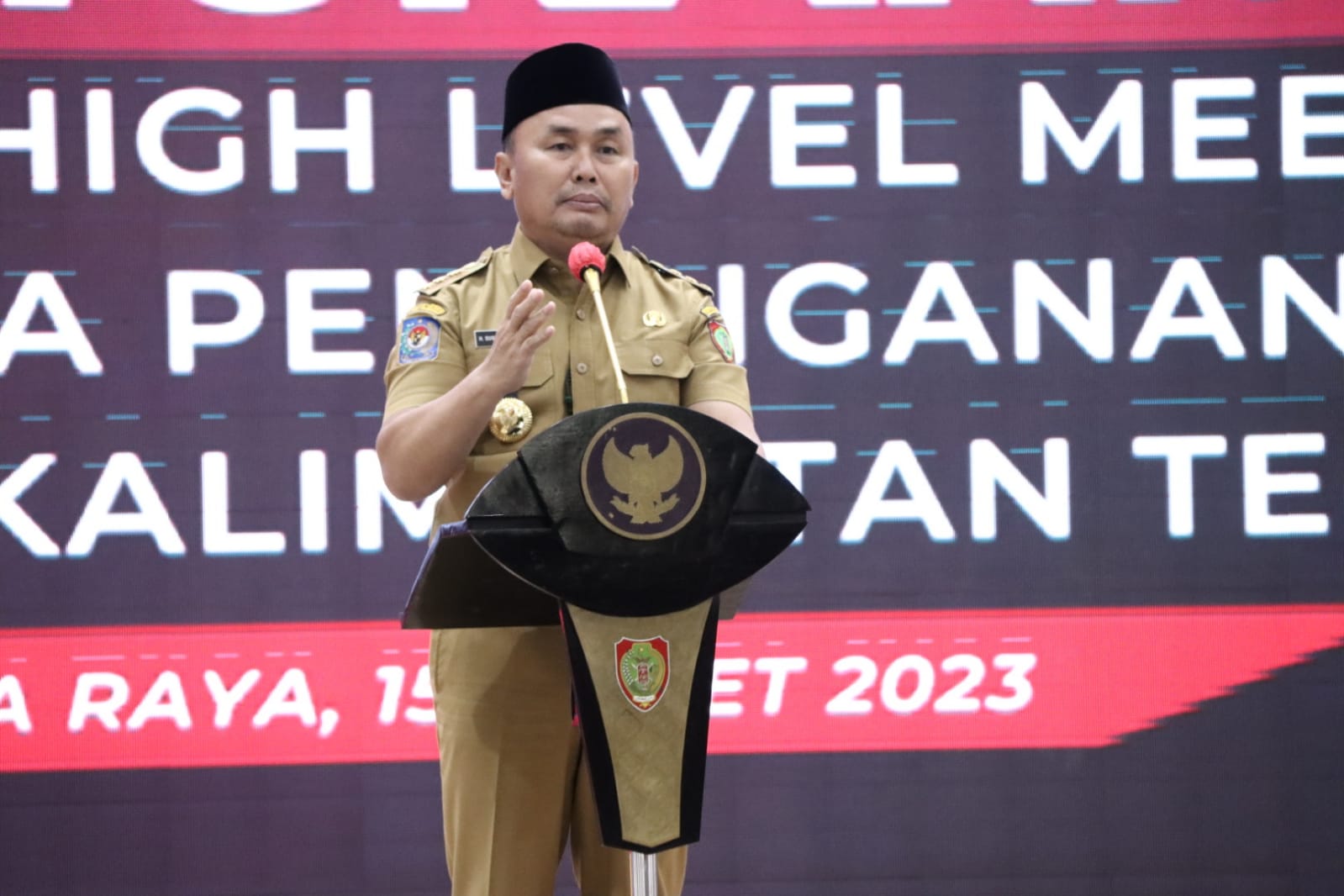 Gubernur Kalteng Sugianto Sabran : Belajarlah dari Pengalaman, Siapkan Anggaran yang Cukup untuk Tangani Kemungkinan Bencana 