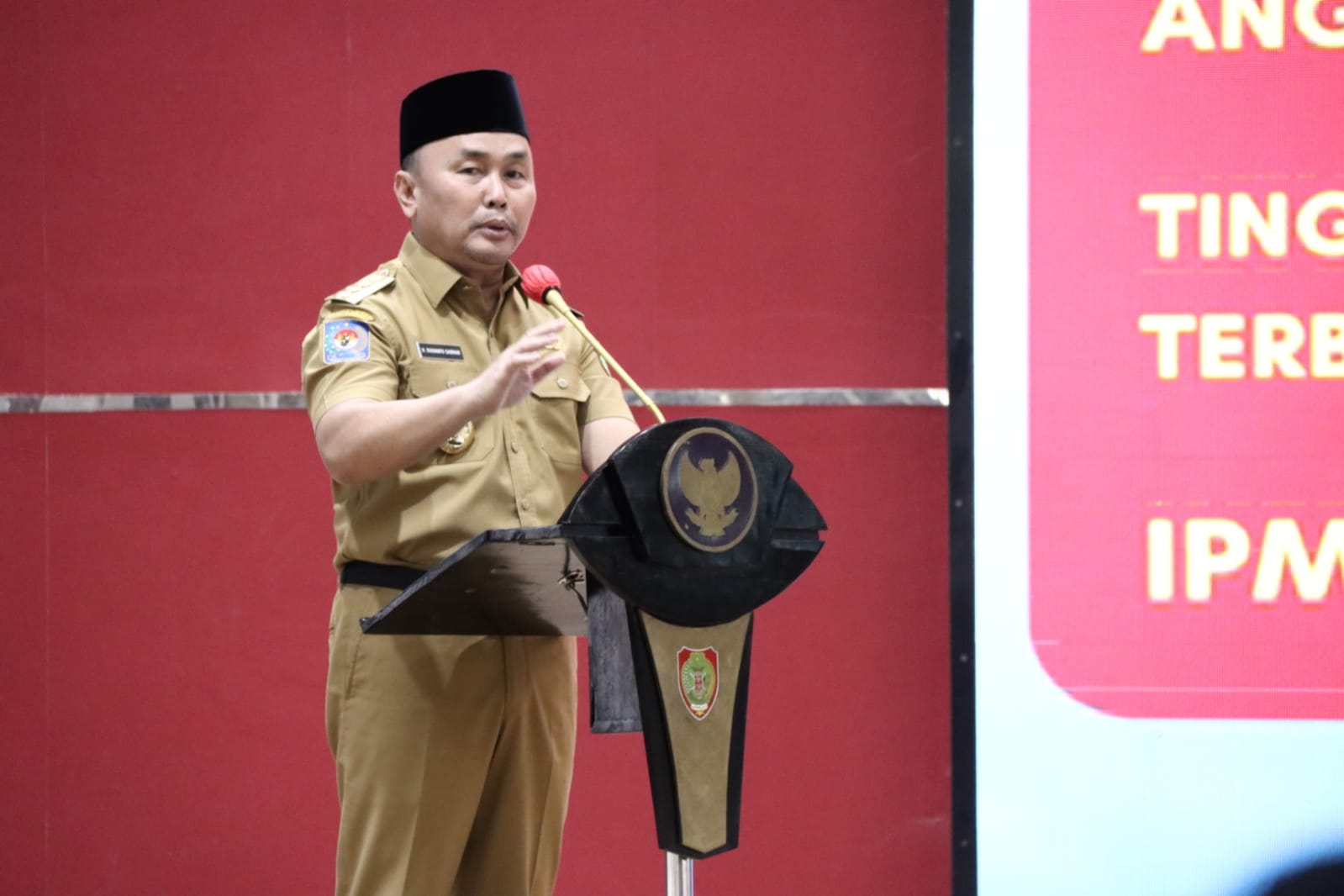Gubernur Sugianto Sabran Buka Rakor High Level Meeting TPID dan TP2DD serta Penanganan Karhutla Provinsi Kalteng Tahun 2023
