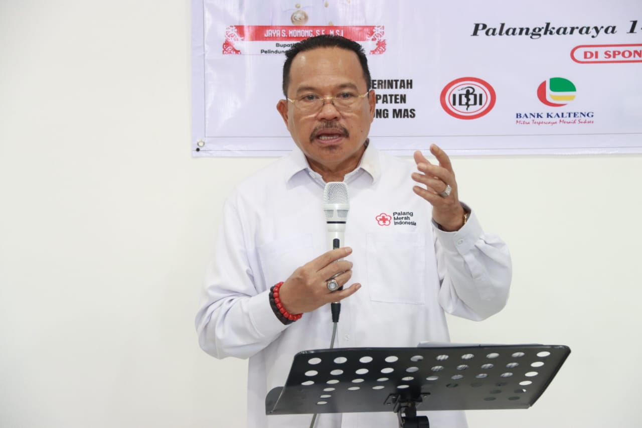 Sekda Nuryakin Apresiasi PMI Gumas Selenggarakan Operasi Katarak Gratis