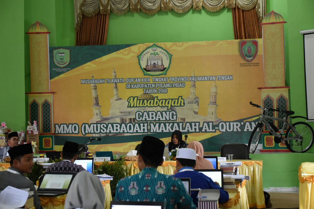 Peserta Lomba Sangat Antusias Dalam Mengikuti Lomba MTQ XXIX