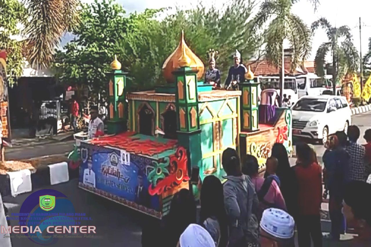 14 Kabupaten/Kota Se-Kalteng Ikuti Pawai Taâ€™aruf MTQ