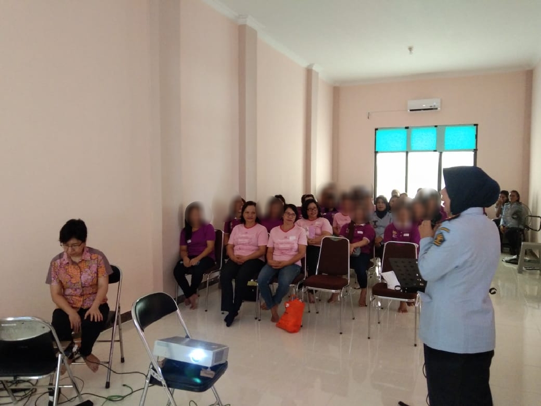 LPP Palangka Raya mendukung penuh kegiatan Warga Binaan mengikuti Capacity Building oleh Perkumpulan Gereja 