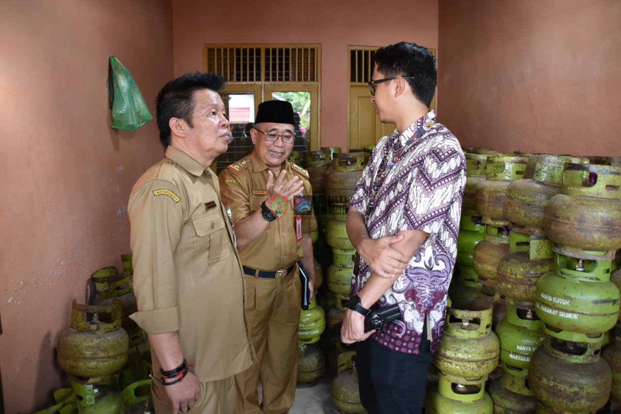 Pemprov Kalteng bersama PT. Pertamina Sidak Penggunaan LPG 3 Kg di Palangka Raya