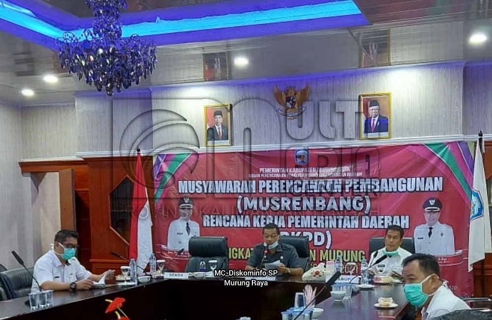 Musrenbang Via Teleconference, Begini Pesan Bupati Mura