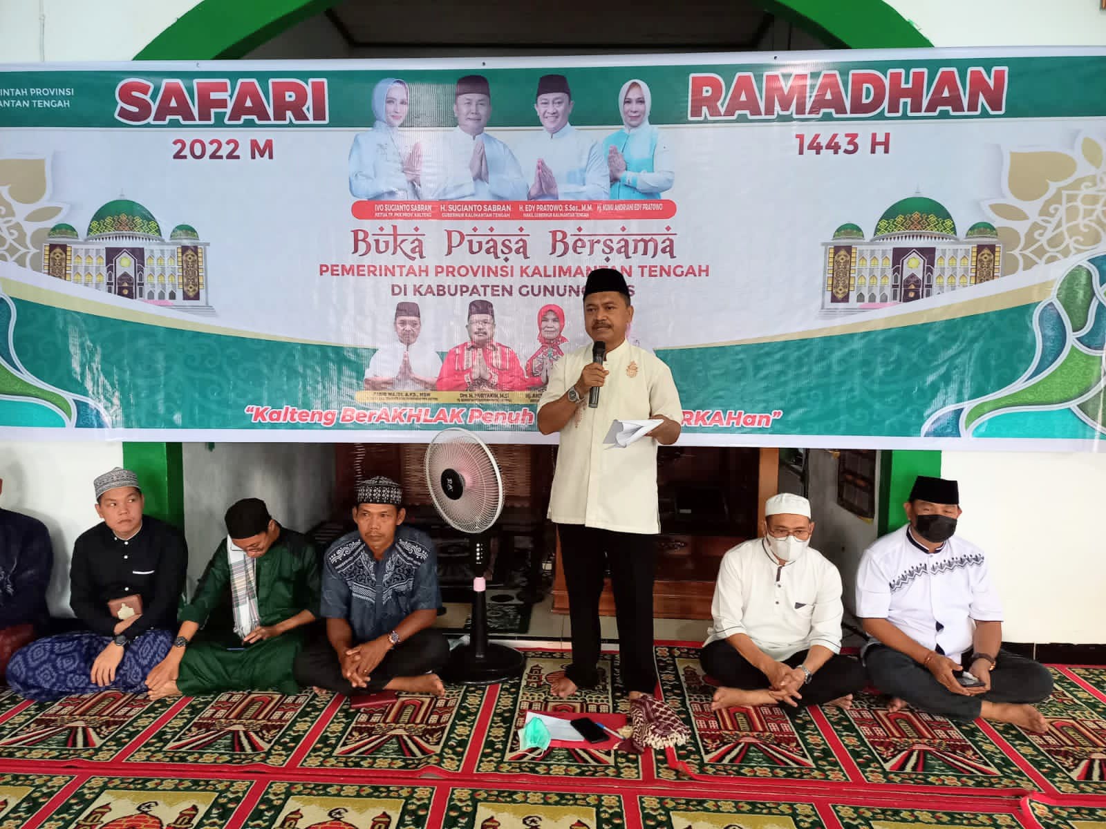Pemprov Kalteng Laksanakan Safari Ramadan di Masjid Attaqwa Sepang