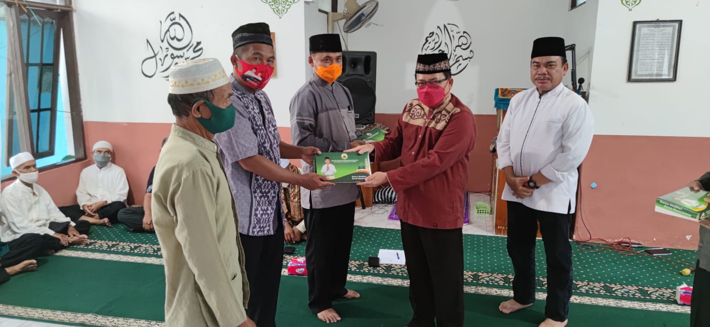 Tim Safari Ramadan Prov. Kalteng Silaturahmi dan Berbuka Puasa Bersama di Masjid Al-Mujahidin Bukit Rawi Kahayan Tengah