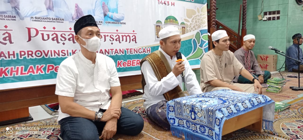 Pemprov Kalteng Safari Ramadan di Masjid Al Muhajirin Kota Palangka Raya 